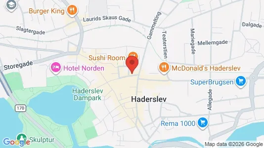 Lokaler til leje i Haderslev - Foto fra Google Street View