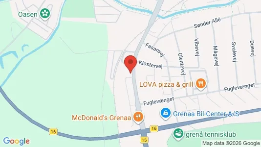 Commercial properties for rent i Grenaa - Photo from Google Street View