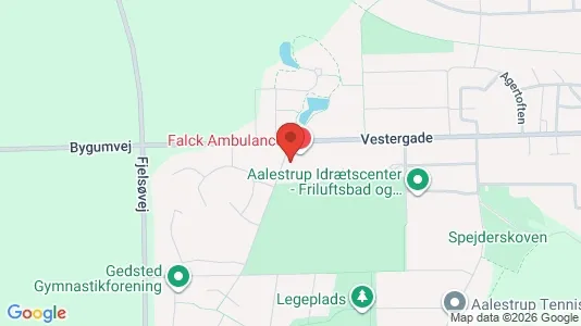 Lokaler til leje i Aalestrup - Foto fra Google Street View