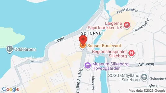 Lokaler til leje i Silkeborg - Foto fra Google Street View