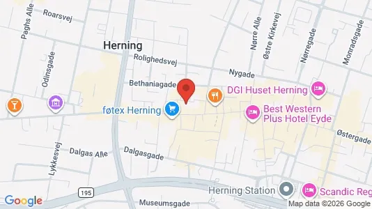 Lokaler til leje i Herning - Foto fra Google Street View