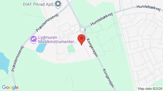 Lokaler til leie i Fredensborg - kort over placeringen