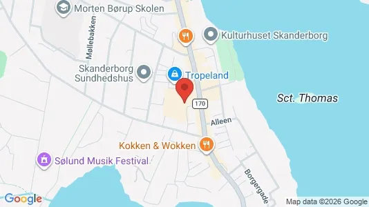 Lokaler til leie i Skanderborg – Bilde fra Google Street View