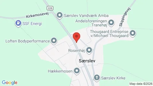Företagslokaler för uthyrning i Snertinge - kort over placeringen