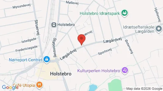 Liikekiinteistöt Vuokrattavana i Holstebro - Kuva Google Street Viewstä