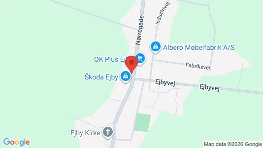 Commercial properties for rent i Ejby - Photo from Google Street View