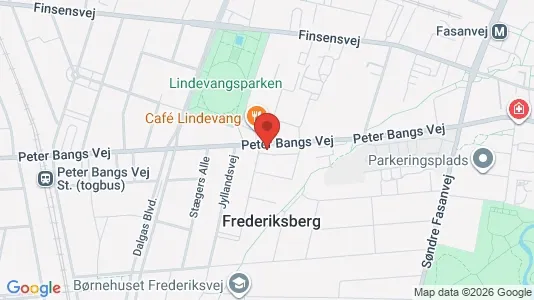 Propiedades comerciales En alquiler i Frederiksberg - kort over placeringen