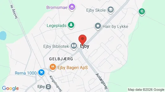 Lokaler til leje i Ejby - Foto fra Google Street View
