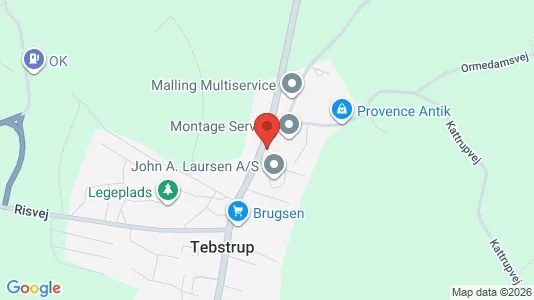 Gewerbeflächen zur Miete i Skanderborg – Foto von Google Street View