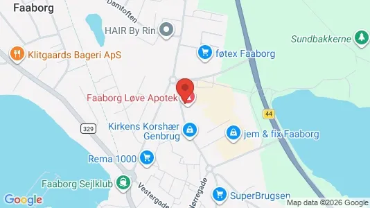 Lokaler til leje i Faaborg - Foto fra Google Street View