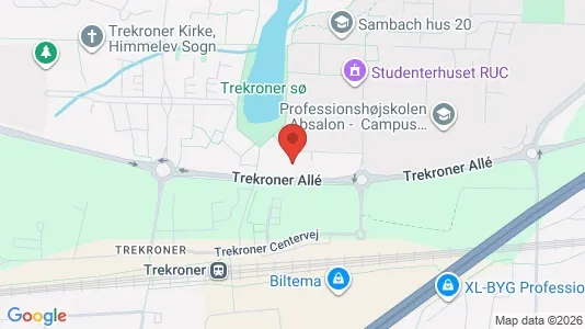 Gewerbeflächen zur Miete i Roskilde - kort over placeringen