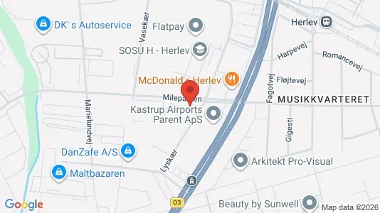 Commercial properties for rent i Herlev - Photo from Google Street View