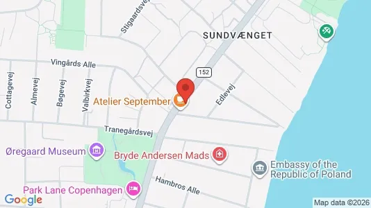 Liikekiinteistöt Vuokrattavana i Hellerup - Kuva Google Street Viewstä