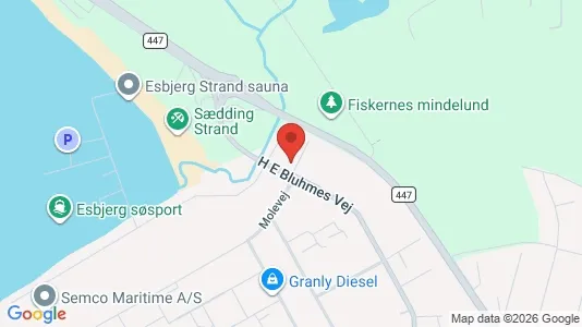 Lokaler til leje i Esbjerg Centrum - Foto fra Google Street View