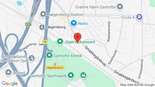 Lokaler til leje i Gentofte - Foto fra Google Street View