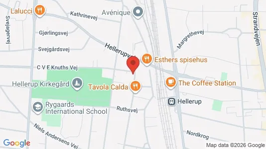 Företagslokaler för uthyrning i Hellerup – Foto från Google Street View