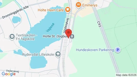 Lokaler til leje i Holte - Foto fra Google Street View