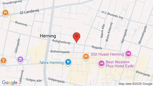 Commercial properties for rent i Herning - Photo from Google Street View