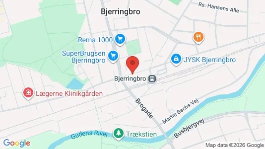 Commercial properties for rent i Bjerringbro - Photo from Google Street View
