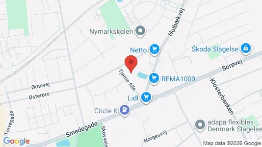Lokaler til leje i Slagelse - Foto fra Google Street View