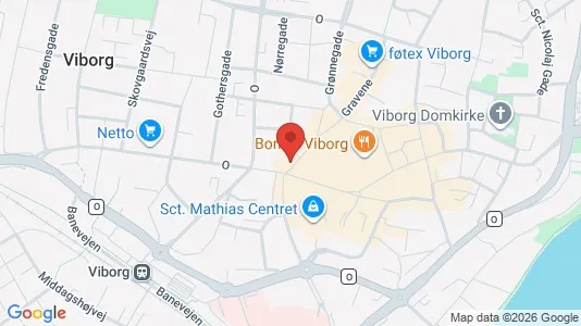 Gewerbeflächen zur Miete i Viborg – Foto von Google Street View