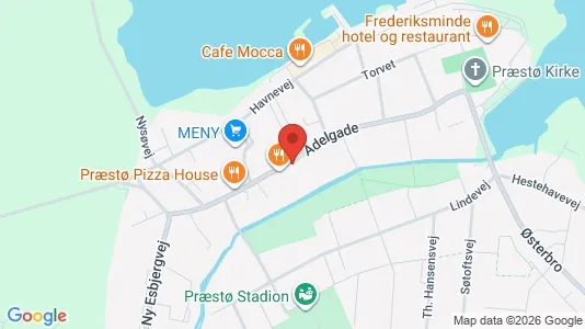 Commercial properties for rent i Præstø - kort over placeringen