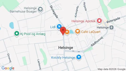 Propiedades comerciales En alquiler i Helsinge - kort over placeringen