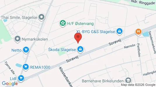 Gewerbeflächen zur Miete i Slagelse – Foto von Google Street View