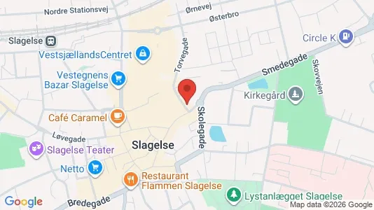 Commercial properties for rent i Slagelse - Photo from Google Street View