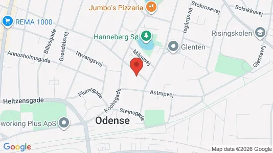 Lokaler til leje i Odense C - Foto fra Google Street View