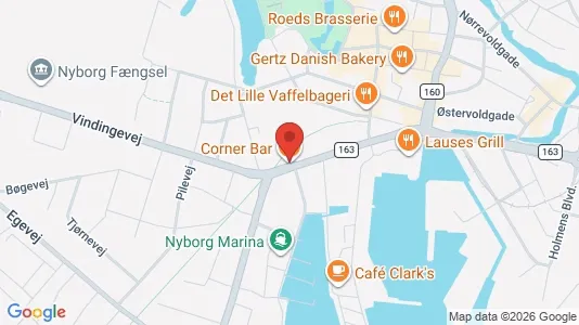 Commercial properties for rent i Nyborg - Photo from Google Street View