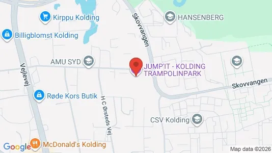 Propiedades comerciales En alquiler i Kolding - kort over placeringen
