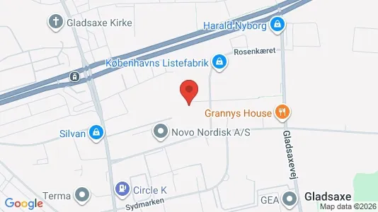 Gewerbeflächen zur Miete i Søborg – Foto von Google Street View