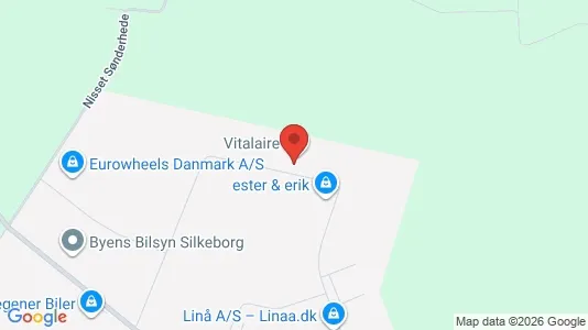 Bedrijfsruimtes te huur i Silkeborg - Foto uit Google Street View