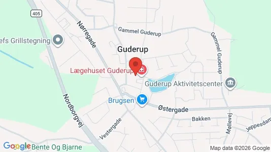 Commercial properties for rent i Nordborg - kort over placeringen