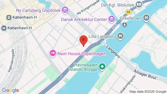 Liikekiinteistöt Vuokrattavana i Vesterbro - kort over placeringen