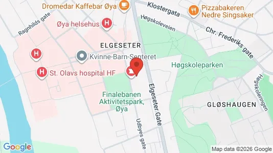 Office spaces for rent i Trondheim Midtbyen - kort over placeringen