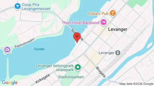 Espacios de oficina En venta i Levanger - Foto de Google Street View