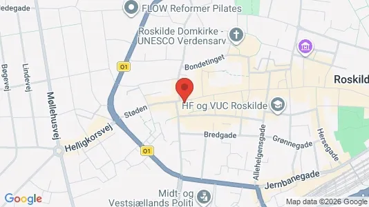 Liikekiinteistöt Vuokrattavana i Roskilde - Kuva Google Street Viewstä