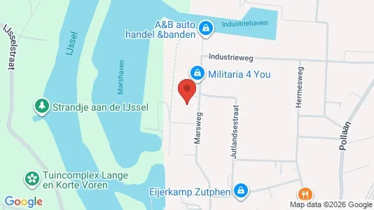 Gewerbeflächen zum Kauf i Zutphen – Foto von Google Street View