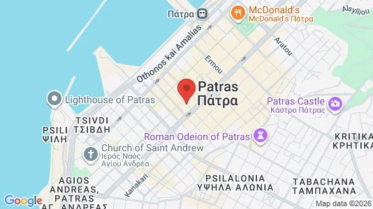 Liikekiinteistöt Vuokrattavana i Patras - Kuva Google Street Viewstä