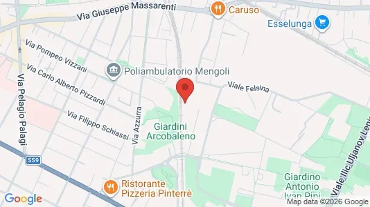 Commercial properties for rent i Bologna - kort over placeringen
