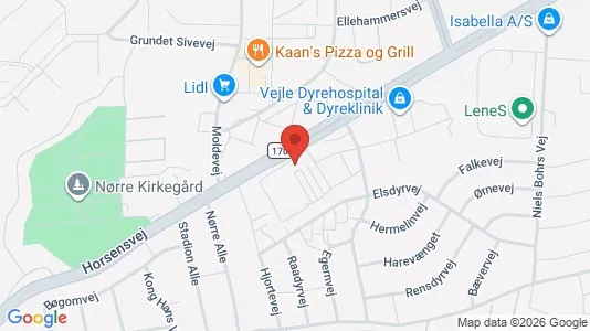 Magazijnen te huur i Vejle - Foto uit Google Street View