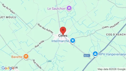 Lokaler til leje i Celles - Foto fra Google Street View