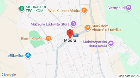 Gewerbeflächen zum Kauf i Pezinok – Foto von Google Street View