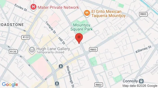 Büros zur Miete i Dublin 1 – Foto von Google Street View