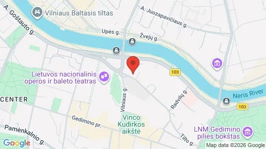 Bedrijfsruimtes te huur i Vilnius Senamiestis - kort over placeringen
