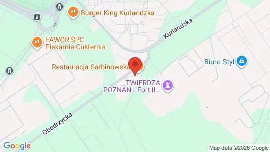 Kontorlokaler til leje i Poznań - kort over placeringen