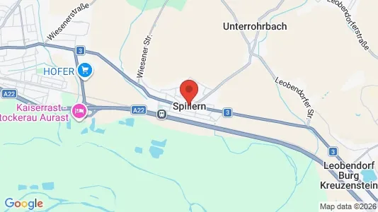 Werkstätte zur Miete i Spillern – Foto von Google Street View