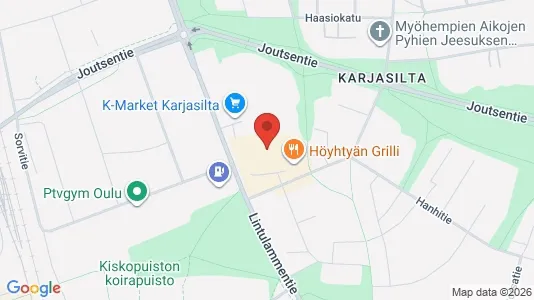Gewerbeflächen zur Miete i Oulu – Foto von Google Street View